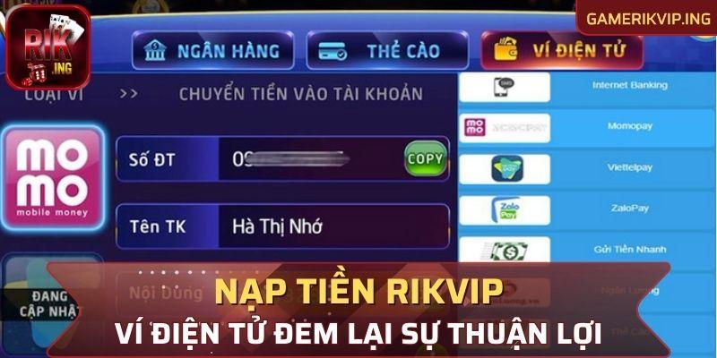 Ví điện tử trả lại lợi ích